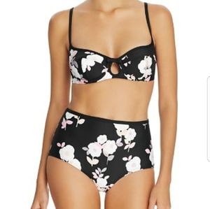 Kate Spade High Waisted Bikini Set New XL L